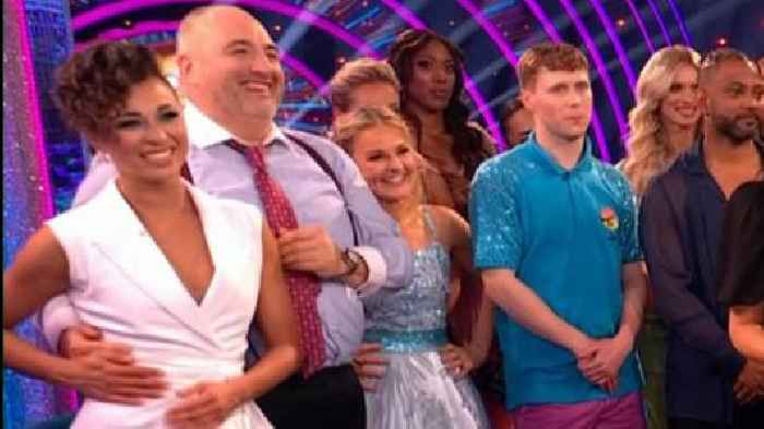 Strictly contestant 'heartbroken' over viral 'hand incident'