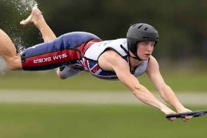 Barefoot Waterskier from Cheltenham wins medal in Florida despite Hurricane Milton impact