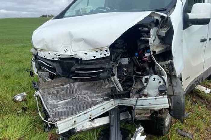 Scots cat rescue centre's only vehicle 'written off' in horror crash on busy road