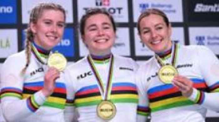 Finucane helps GB to world team sprint gold