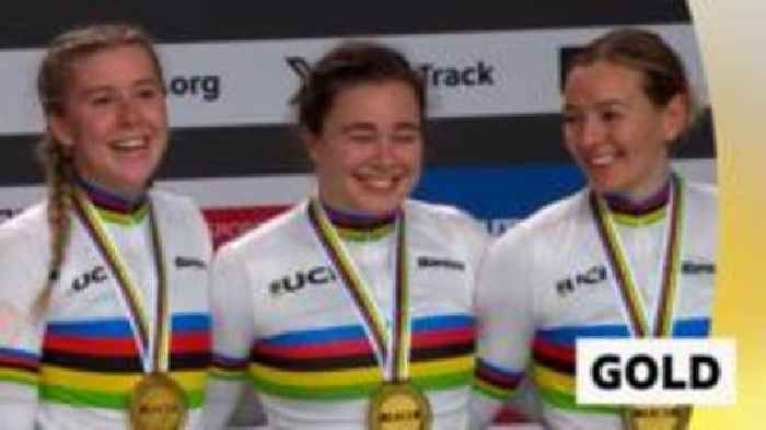 Finucane helps GB win Team Sprint gold at World Championships