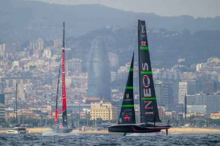 Ineos Britannia closes gap in America’s Cup to 4-2