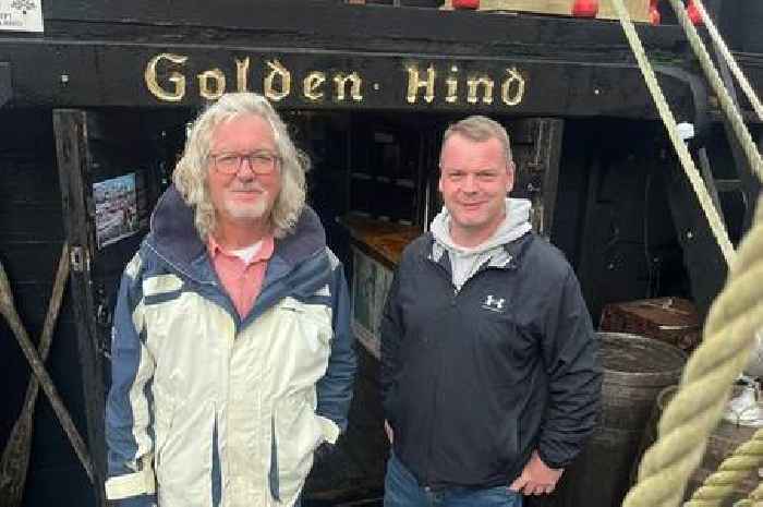 The Grand Tour's James May visits famous Devon ship for new TV series