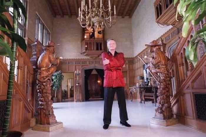 Grim truth behind Hugh Hefner's Playboy Mansion which was 'covered in dog poo'