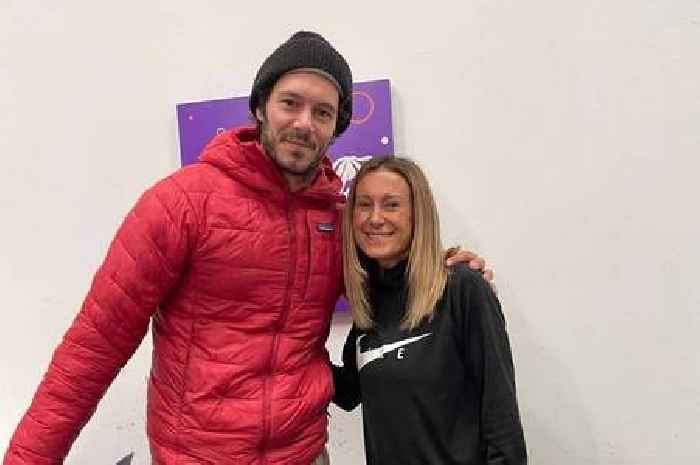 Hollywood star Adam Brody snapped at Glasgow soft play as actor poses with starstruck mum