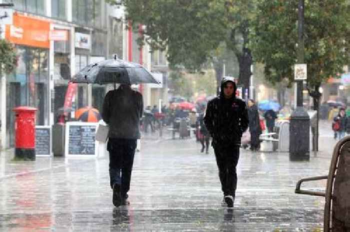 Gardens flooded and roads impassable as heavy rain hits Wales