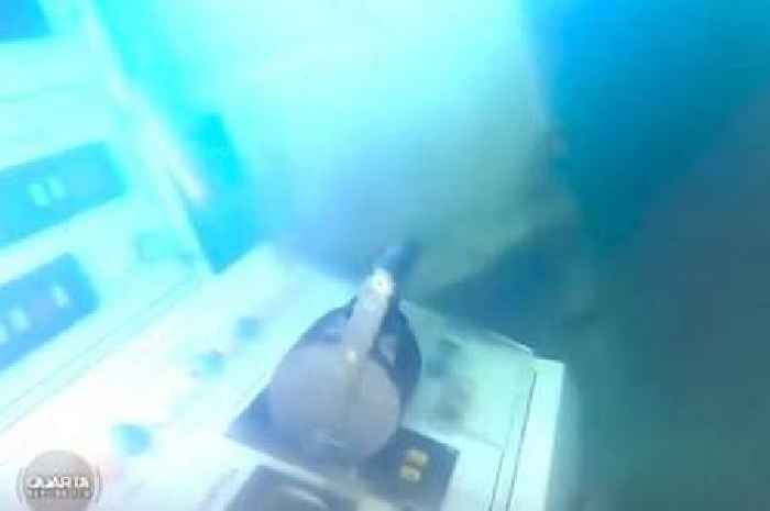 Haunting footage shows inside doomed superyacht for first time