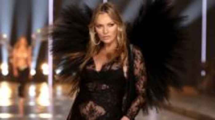 Kate Moss leads Victoria's Secret catwalk comeback