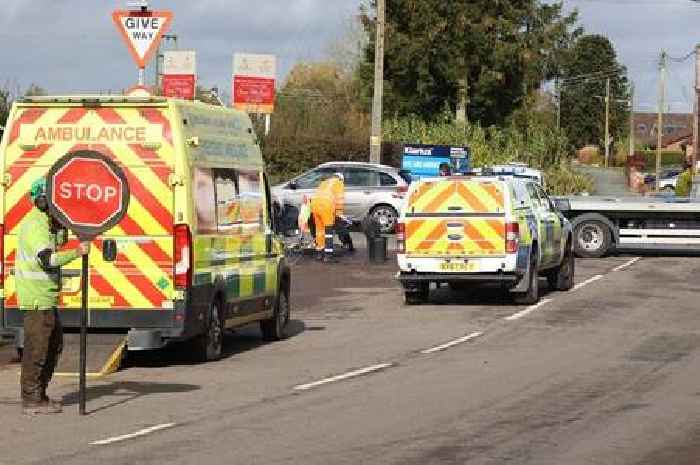 Live updates as police, paramedics and firefighters at North Staffordshire smash