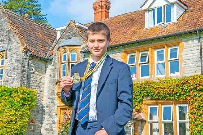 Millfield student Luke Barry wins silver for GB at European Flag Football