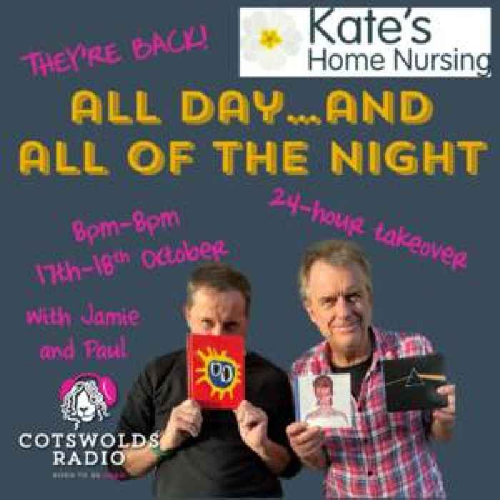  COTSWOLDS RADIO HOSTS LIVE 24-HOUR CHARITY EVENT AND ONLINE AUCTION