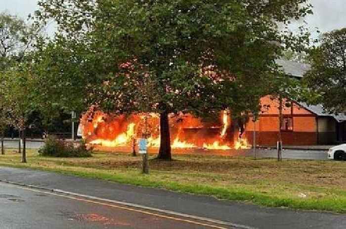 'Bangs and explosions' rock Welsh seaside town as B&M lorry catches fire