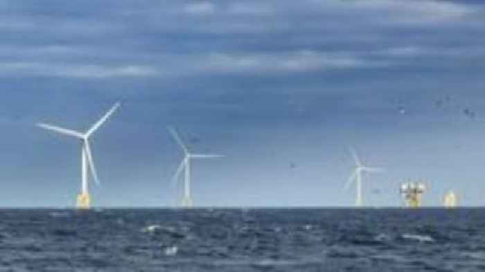 Offshore wind farm starts generating power