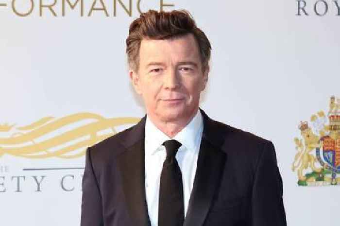 Rick Astley breaks down in tears on stage as he admits 'music saved his life'