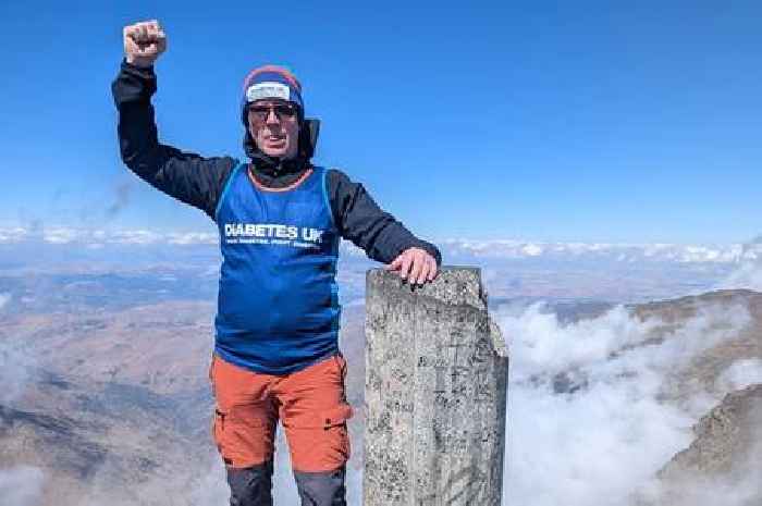 Hamilton super-fundraiser scales Sierra Nevada peaks for Diabetes UK