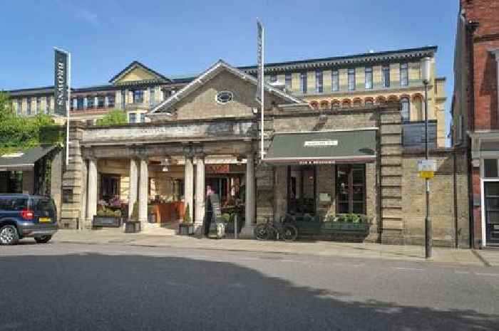 The old Addenbrooke’s Hospital building that is now a popular spot for afternoon tea