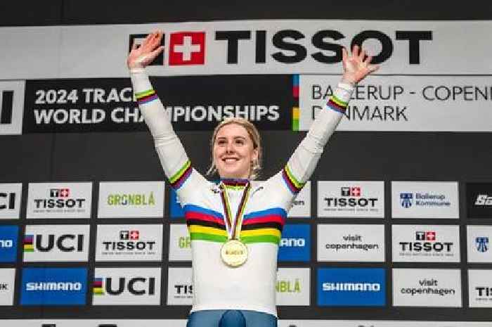 Emma Finucane retains sprint world title and takes second gold