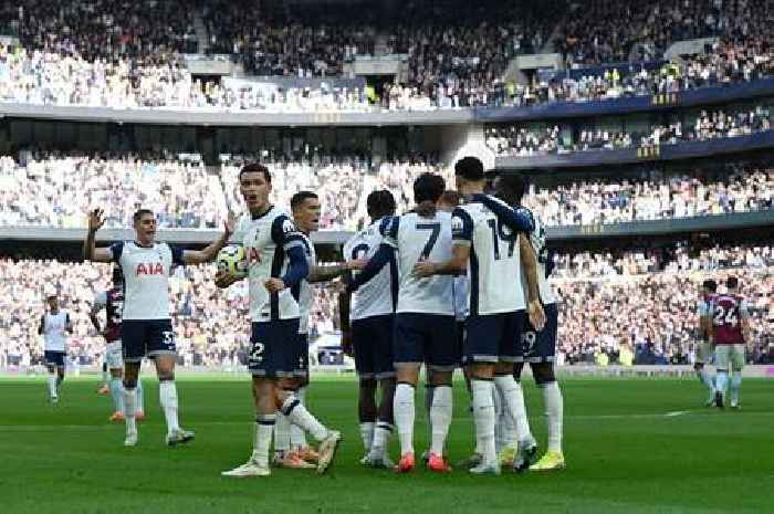 Tottenham next five fixtures compared to Chelsea and Aston Villa after dominant West Ham comeback