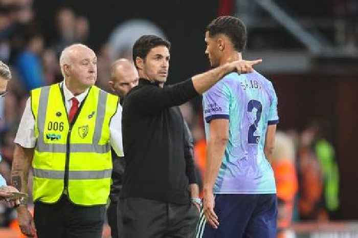 Why Mikel Arteta shouted at Calafiori as William Saliba red highlights huge Arsenal issue