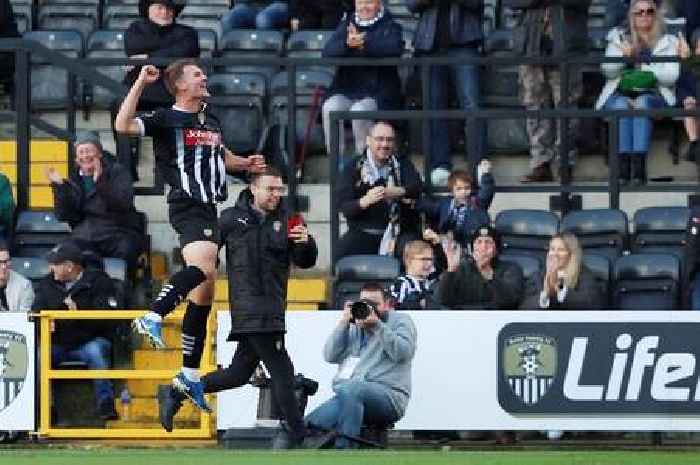 Notts County goalscorer Matty Platt's delight at winner and clean sheet against AFC Wimbledon