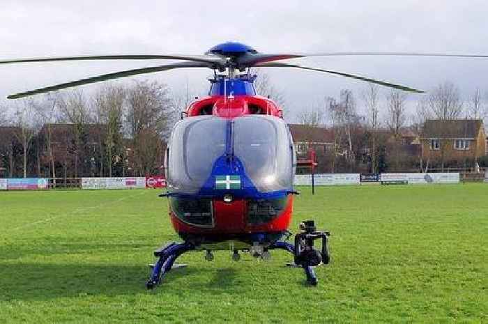 Tractor driver airlifted to hospital after serious crash in South Devon