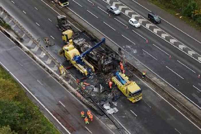 M25 diversion route today as fire near Sevenoaks leaves motorway closed