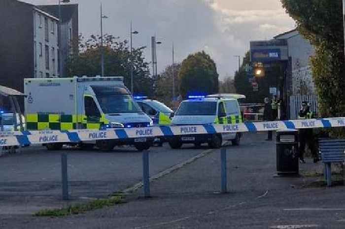 Man dead and second injured after incident near Scots community centre