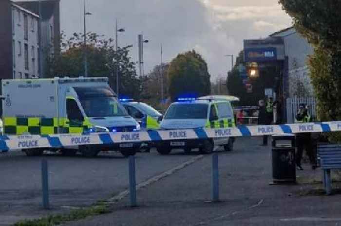 Murder probe launched after death of man near Scots community centre as cops make arrest