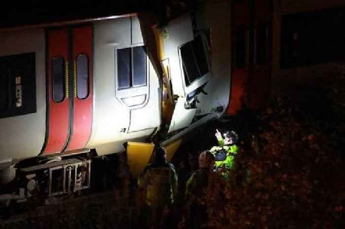 Man dead as Powys train crash claims life of one victim and sees 15 others injured as pictures of scene emerge