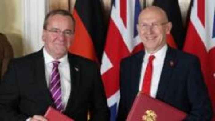 UK and Germany sign 'landmark' defence agreement