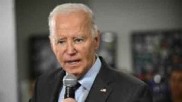 Watch: Biden says ‘lock Trump up...politically’