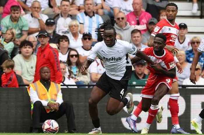 Four ruled out for Derby County against Hull City