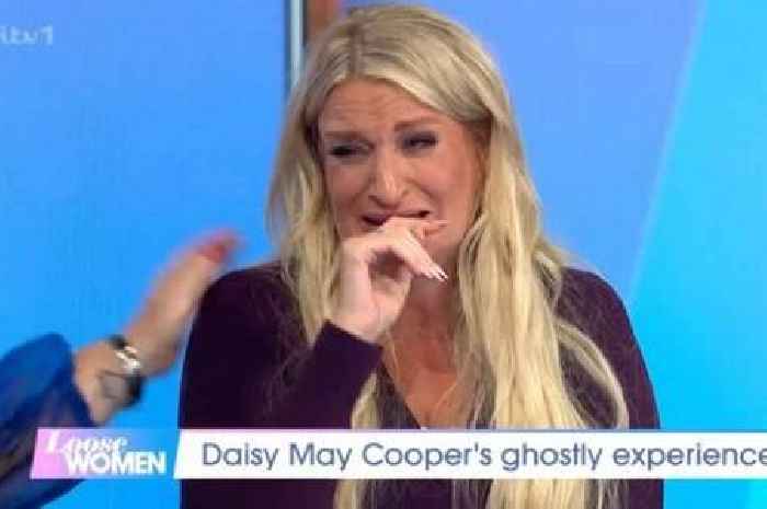 Daisy May Cooper breaks down in tears on ITV Loose Women after receiving 'sign' from late friend