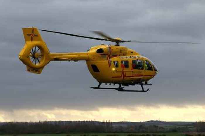 Air ambulance rushes to M11 crash after man seriously injured