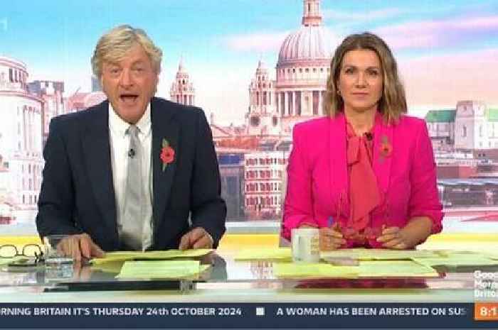 Good Morning Britain star interrupts show to bid farewell to Susanna Reid as break confirmed