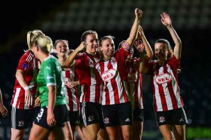 Exeter City Women ready for clash with league leaders Hashtag United