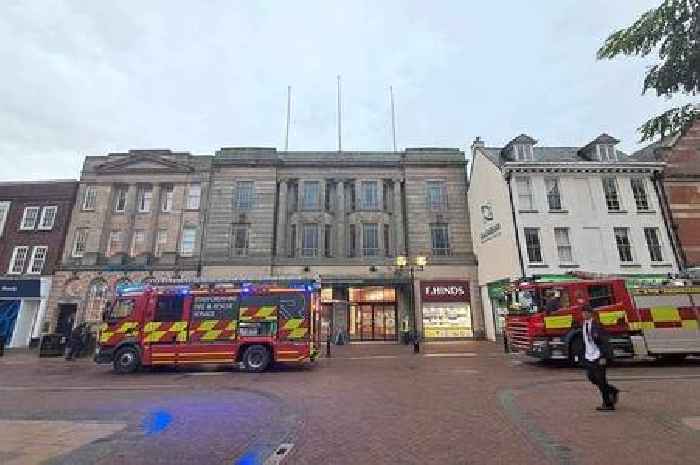 Fire breaks out at shopping centre days after demolition plans approved