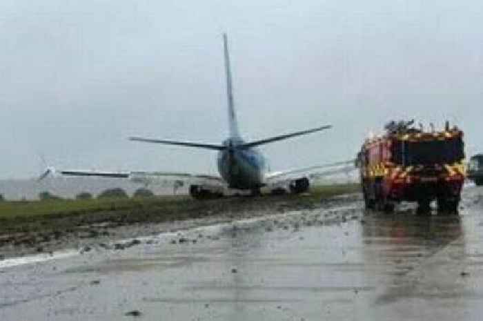 TUI flight with 200 on board suffered 'catastrophic failure' as it skidded off runway