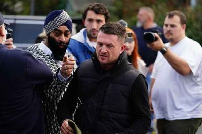 Tommy Robinson charged by police under Terrorism Act after returning to UK