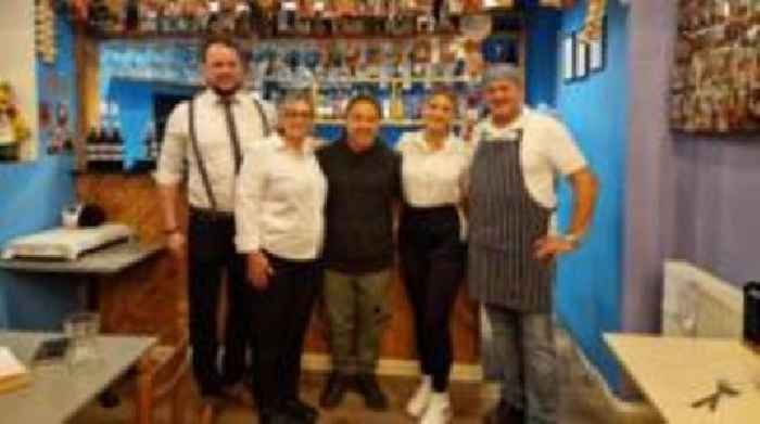 Peaky Blinders' star surprises restaurant staff