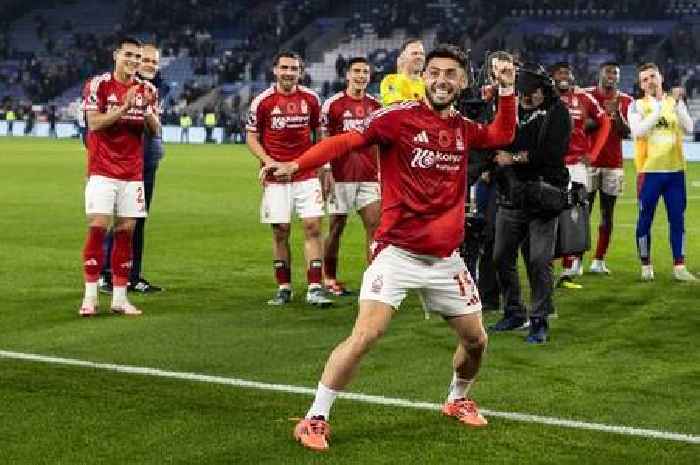 Fist-pumps, dancing and Wood on fire - Nottingham Forest revel in big win over Leicester City