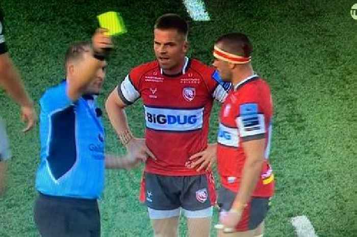 'You know what you said!' Fuming referee orders Gareth Anscombe from pitch