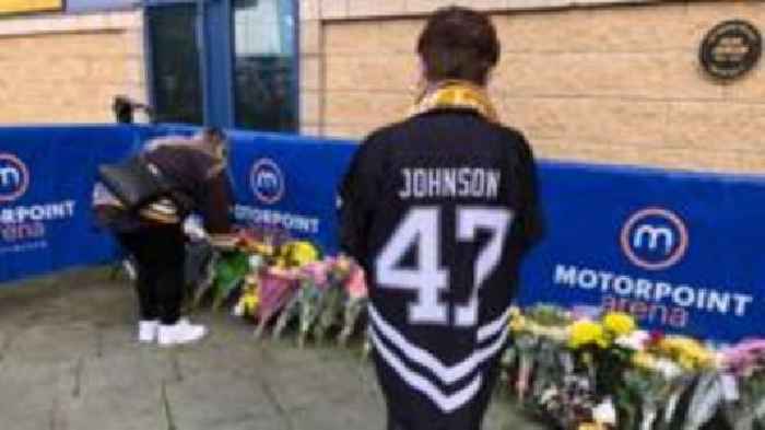 Panthers fans remember Adam Johnson one year on