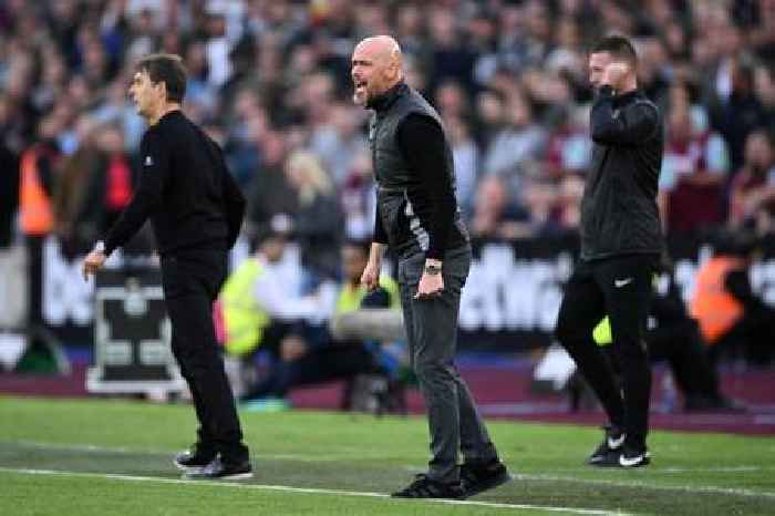 Ten Hag blames soft penalty as Man United fall to 14th in Premier League