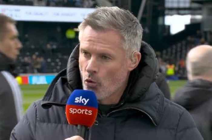 Jamie Carragher identifies 'outstanding numbers' in Leicester City's quest to stay in Premier League