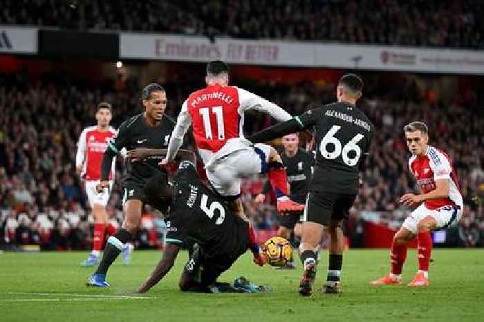 Premier League release Arsenal vs Liverpool statement after Gabriel Martinelli VAR penalty check