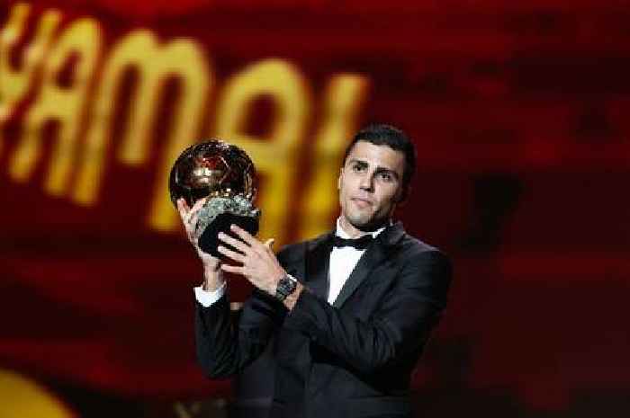 Man City's Rodri wins Ballon d'Or despite being booed by fans in attendance