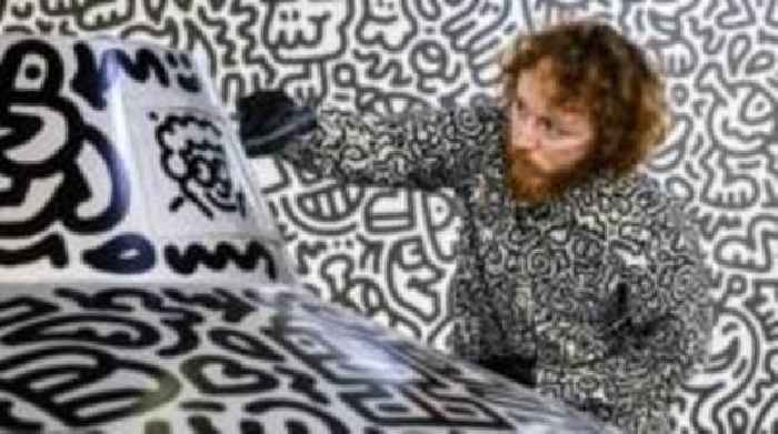 Doodle artist's film reveals psychotic episode