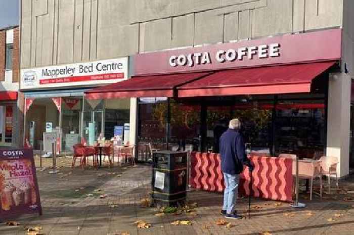 Costa coffee shop in Nottingham suburb closes after 'medical emergency'