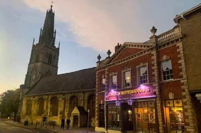 Rare chance to see inside mediaeval Gloucester church as shop sets up for Christmas